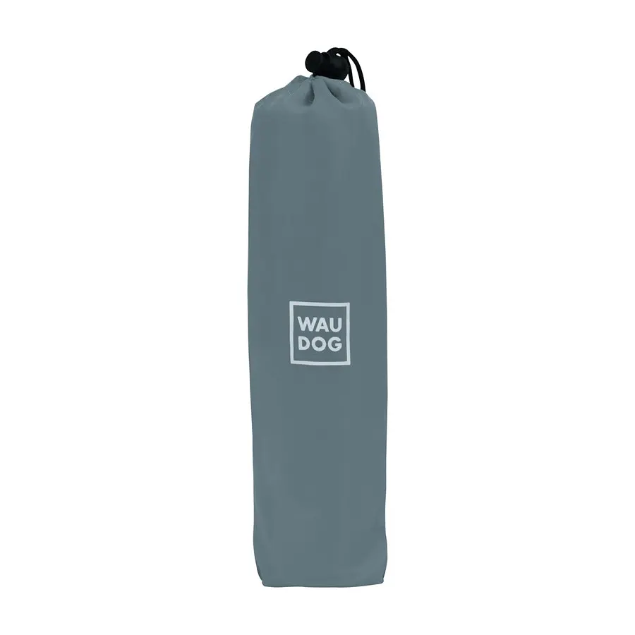 Миска складная Waudog Silicone 385х230х50 мм серый - фото 4