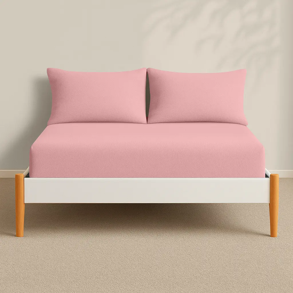 Простирадло фланель на резинці для коляски та люльки Cosas Lilac 40х80х5 см (Flannel_17Lilac_FittedStroller_40х80) - фото 4