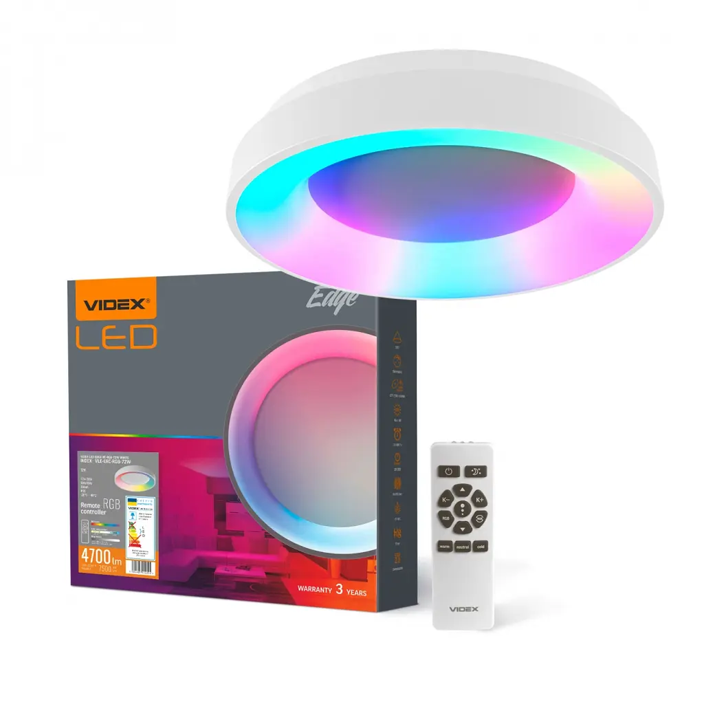 Світильник Videx VLE-ERC-RGB-72W - фото 2