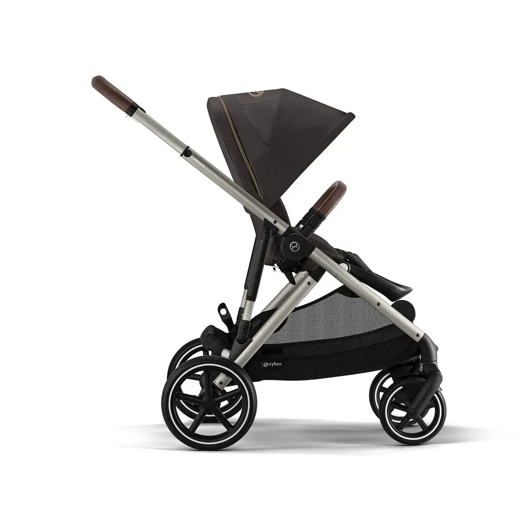 Коляска Gazelle S TPE Chocolate Brown - фото 6