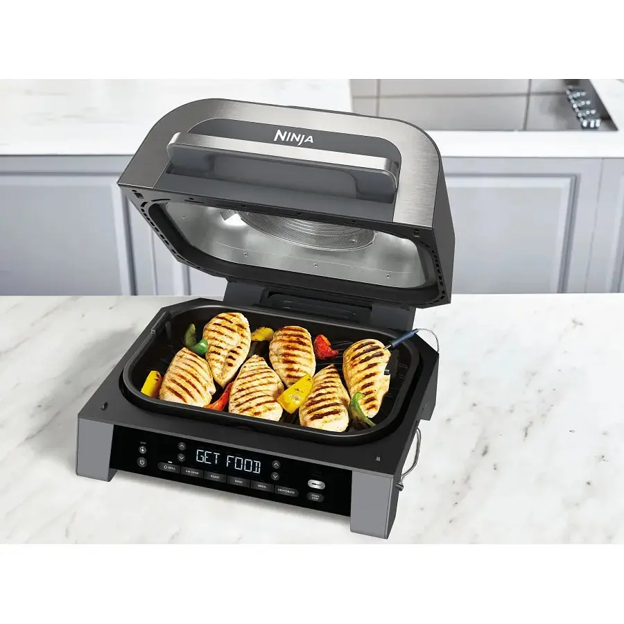 Гриль Ninja Foodi MAX Air Grill & Air Fryer з Сooking probe DG551EU - фото 9