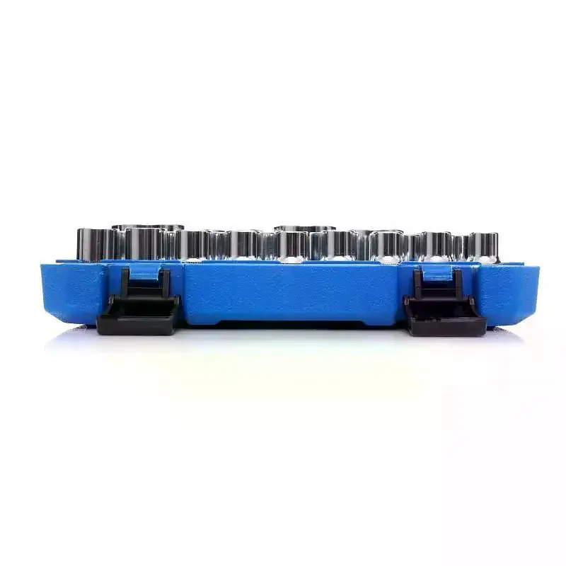 Набір 12-гранних торцевих головок Kraft&Dele KD10348 21 шт 1/2″ - фото 4
