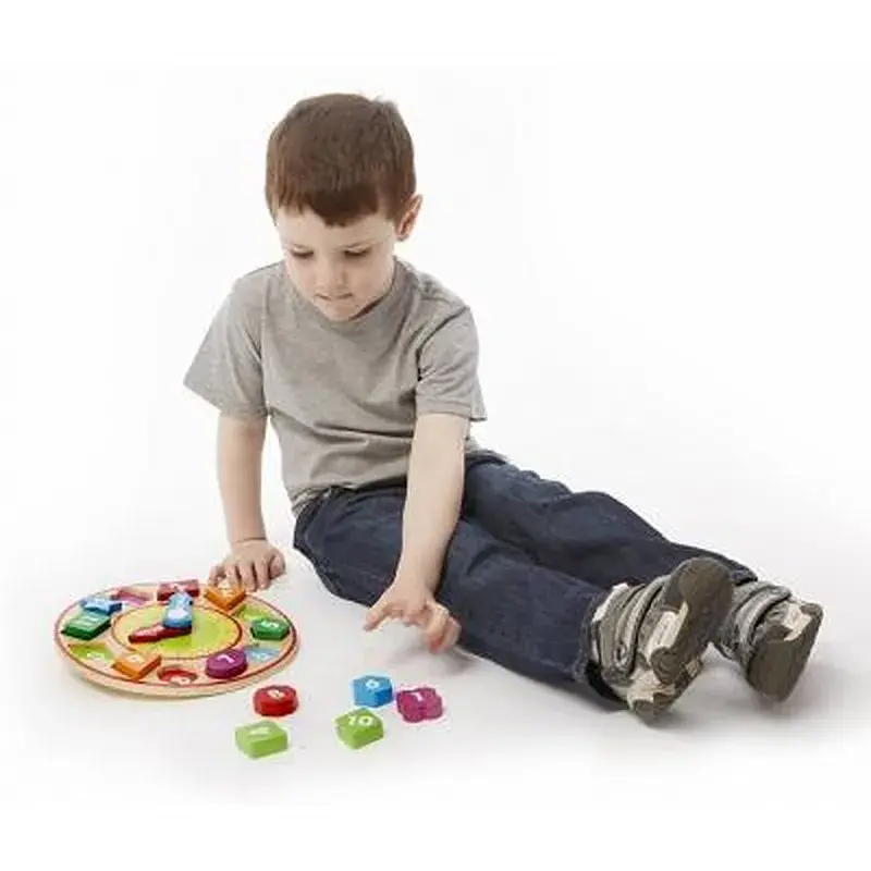 Розвиваюча іграшка Melissa&Doug Годинник-сортер (MD18593) - фото 4