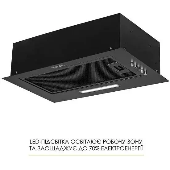 Вытяжка встроенная Weilor WB 64 FBL - фото 3