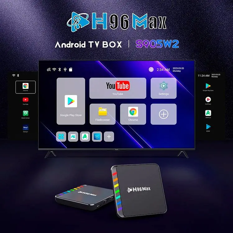 Медіаплеєр H96 MAX W2 2/16GB (W2_2GB/16GB) [168355] - фото 6