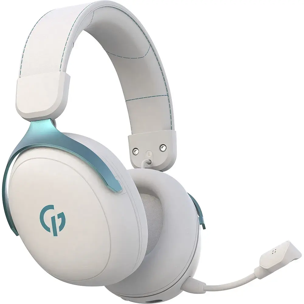 Навушники Bluetooth Stereo GamePro Asgard Freya Pro White/Blue (HSW201WB) UA - фото 3