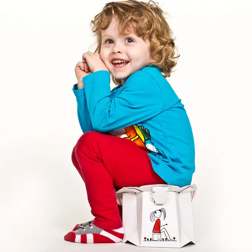 Дитячий горщик Tron Фламінго одноразовий, розкладний бірюзовий (903078) - фото 4