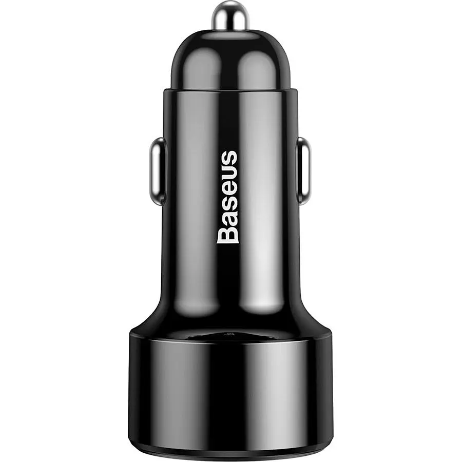 Автомобільний зарядний пристрій Baseus Magic Series Dual QC Digital Display 45W Black (CCMLC20A-01) [167339] - фото 2