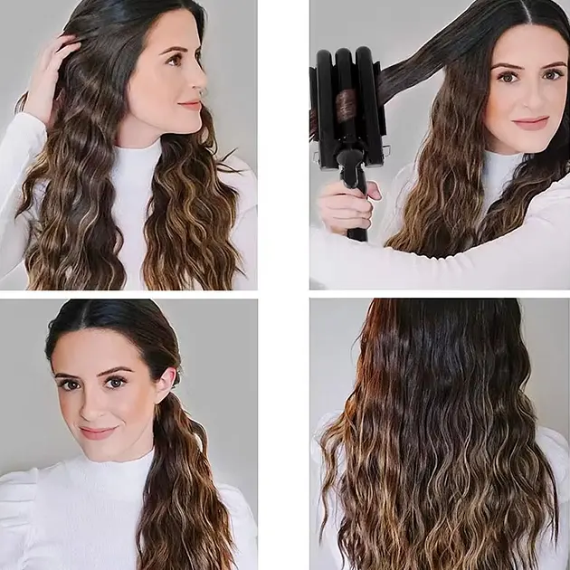 Плойка для волосся Sokany SK-669 чорний 50 Вт - фото 4