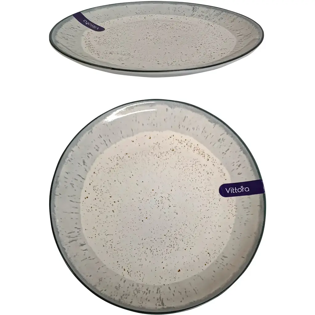 Тарелка обеденная Vittora Артемида VT-P-1254AR 25.4 см (147161) - фото 2