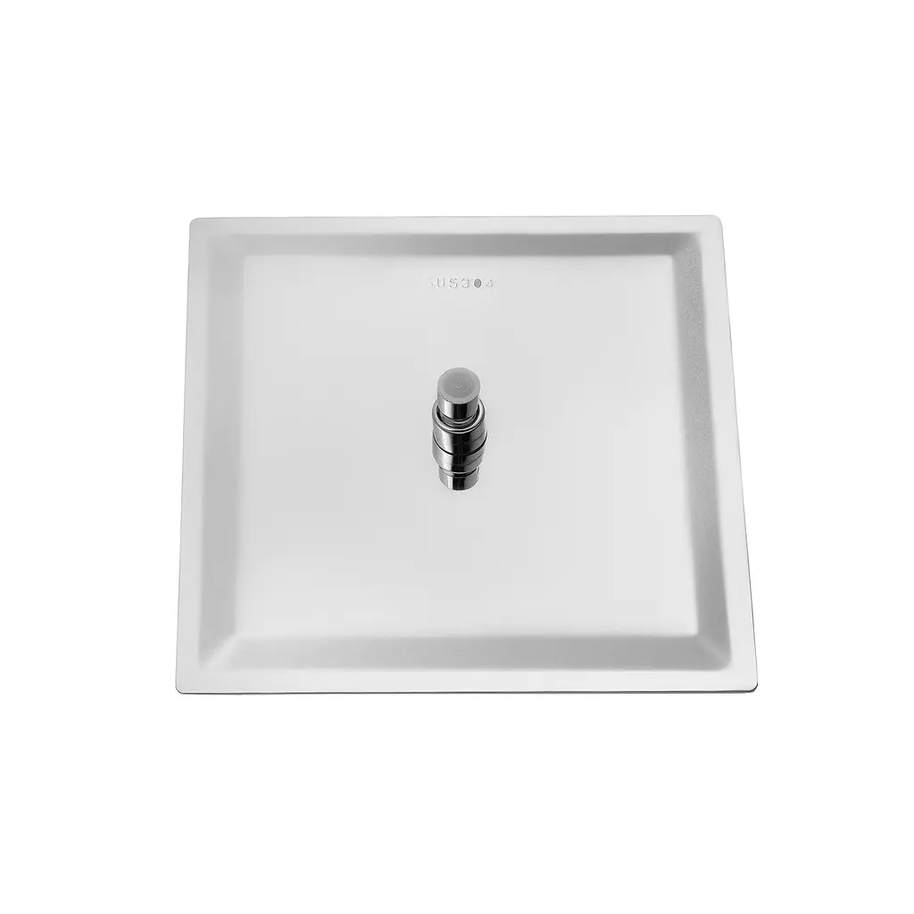 Лійка для верхнього душу Kroner KRP Edelstahl Kubus - ESG704-30 (CV022955) - фото 2