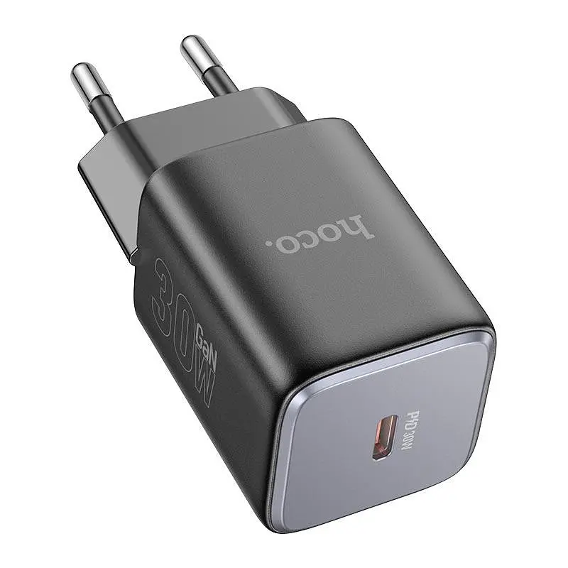 Адаптер мережевий HOCO Vista single port charger N43 |Type-C, QC/PD, 30W/3A| - фото 2