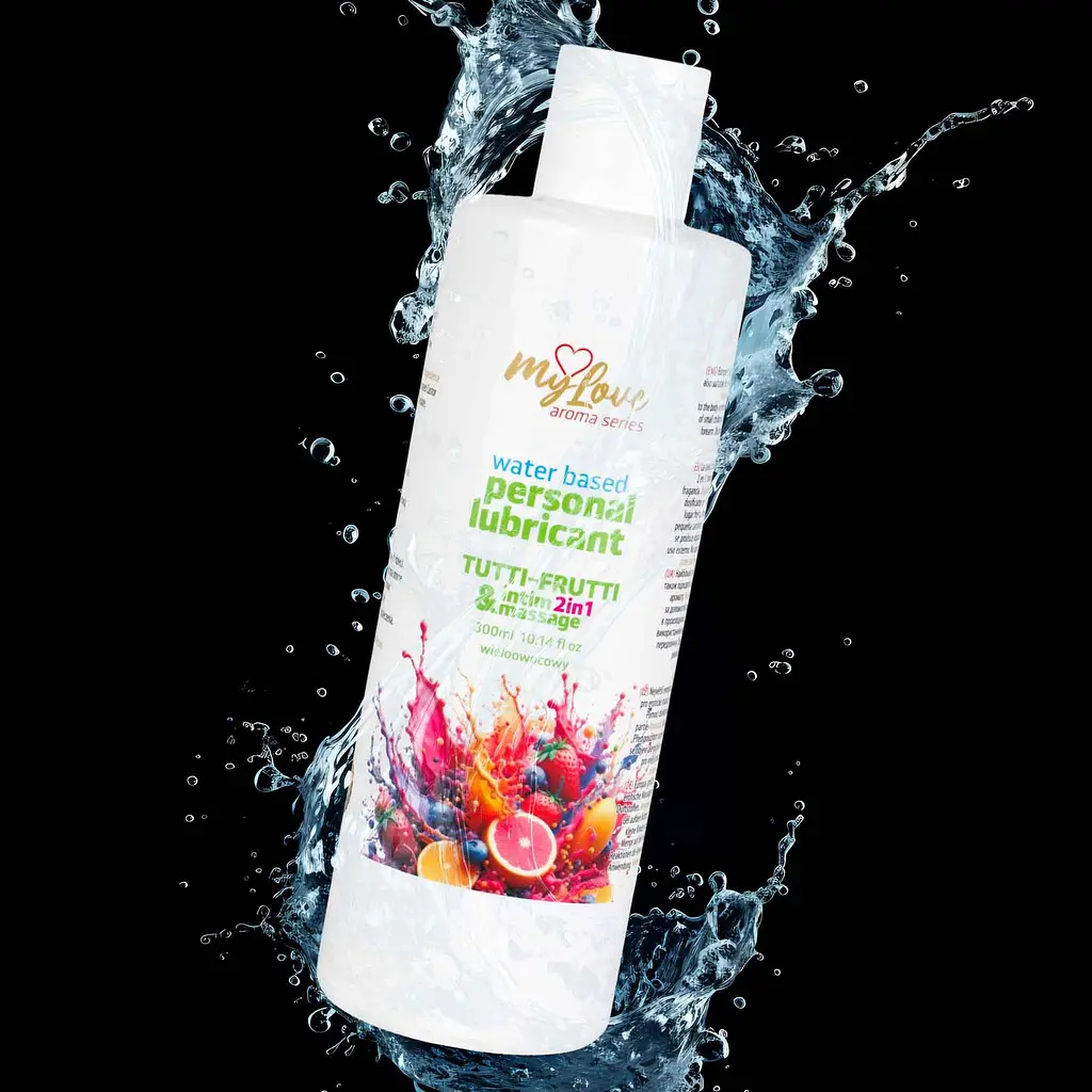 Лубрикант та масажний гель MyLove Aroma Series Tutti-Frutti 300 мл - фото 4