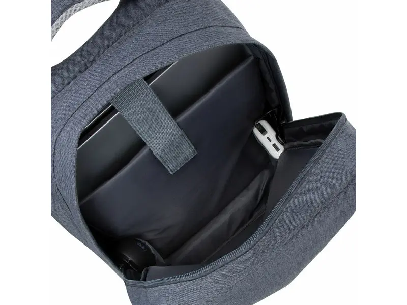 Рюкзак для ноутбука RIVACASE 7562 dark grey anti-theft 15.6 - фото 5