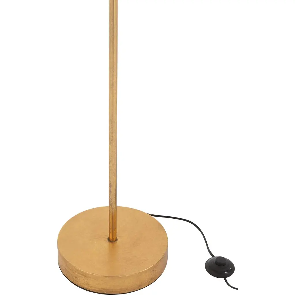 Лампа напольная J-line металлическая с листьями высота 166 см - фото 3