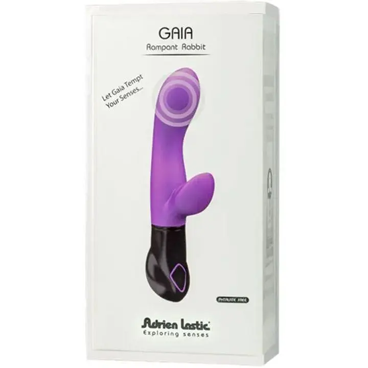 Вібратор-кролик Adrien Lastic Gaia на батарейках 8 режимів роботи - фото 4