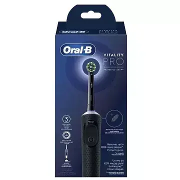 Зубна щітка BRAUN Oral-B Vitality D103.413.3 PRO Protect X Clean Cross Action EB50BRB Black - фото 2