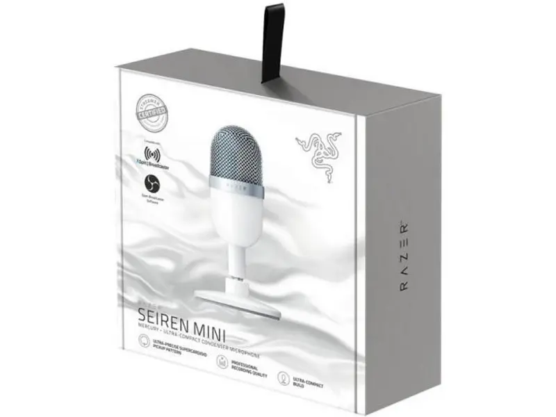 Мікрофон Razer Seiren mini Mercury (RZ19-03450300-R3M1) - фото 4