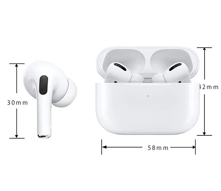 Беспроводные наушники WUW-R193, BT5.0, TWS, 30mAh, 200mAh, 4h, white - фото 2