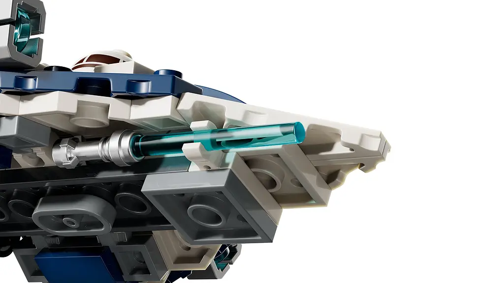 Конструктор LEGO Star Wars Джедайський зоряний мікровинищувач Пло Куна 89 деталей (75400) - фото 8