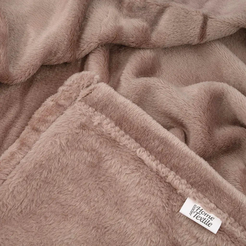 Плед Ardesto Flannel 160 х 200 см 100% полиэстер бежевый (ART0230SB) - фото 5