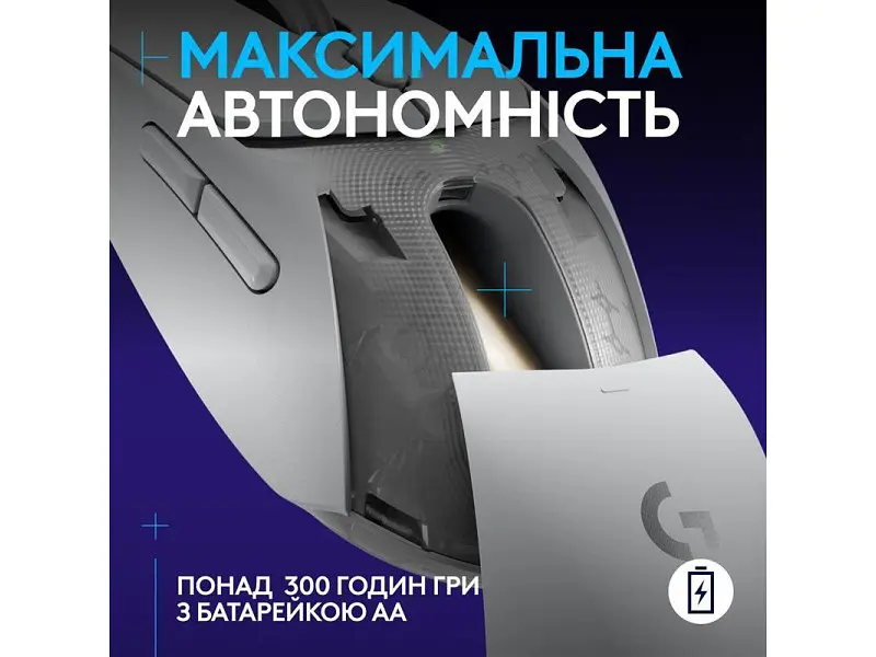 Миша Logitech G309 White (910-007207) - фото 6