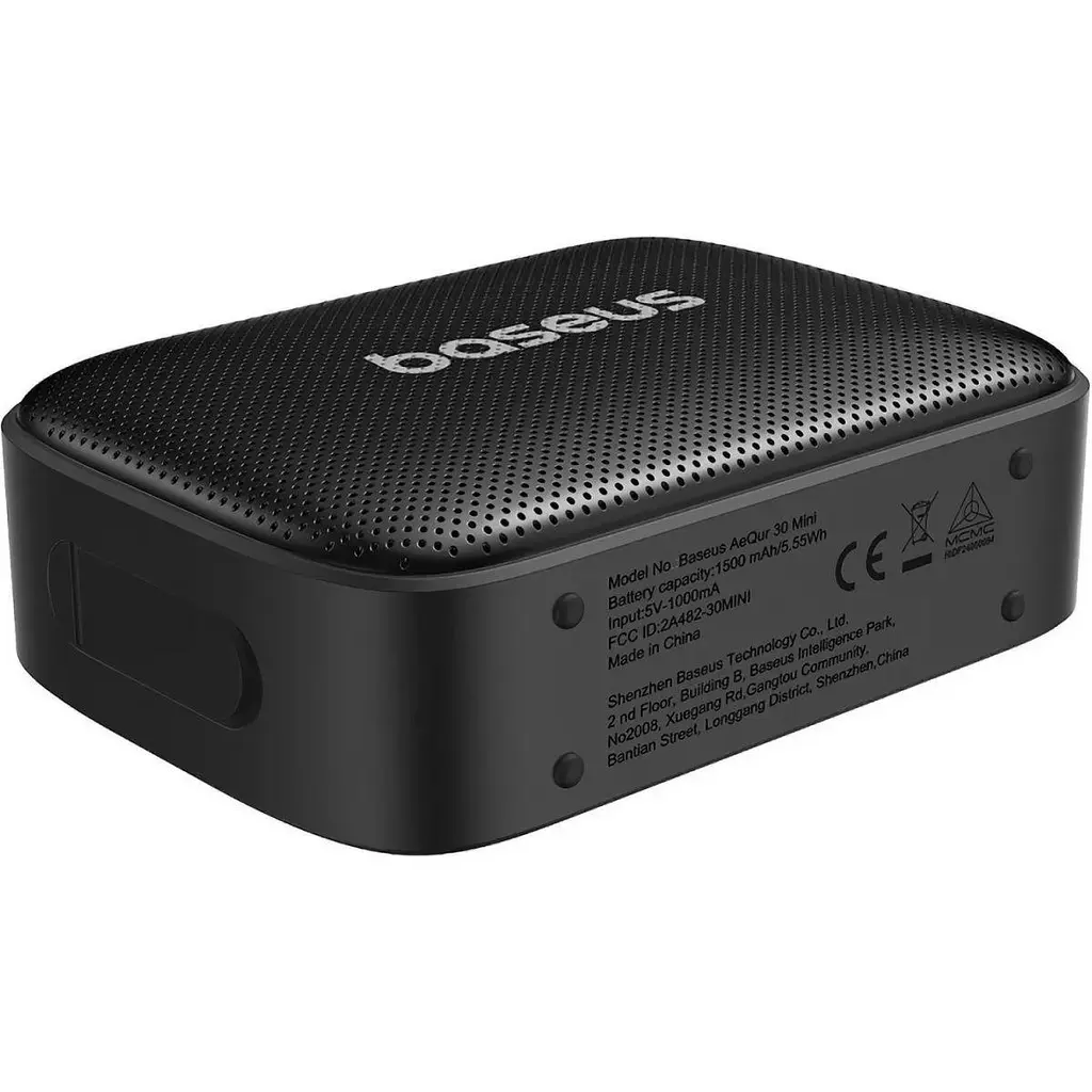 Портативна колонка Baseus AeQur 30 Xiaomini Portable Wireless Speaker A20077900123-00 Black - фото 3