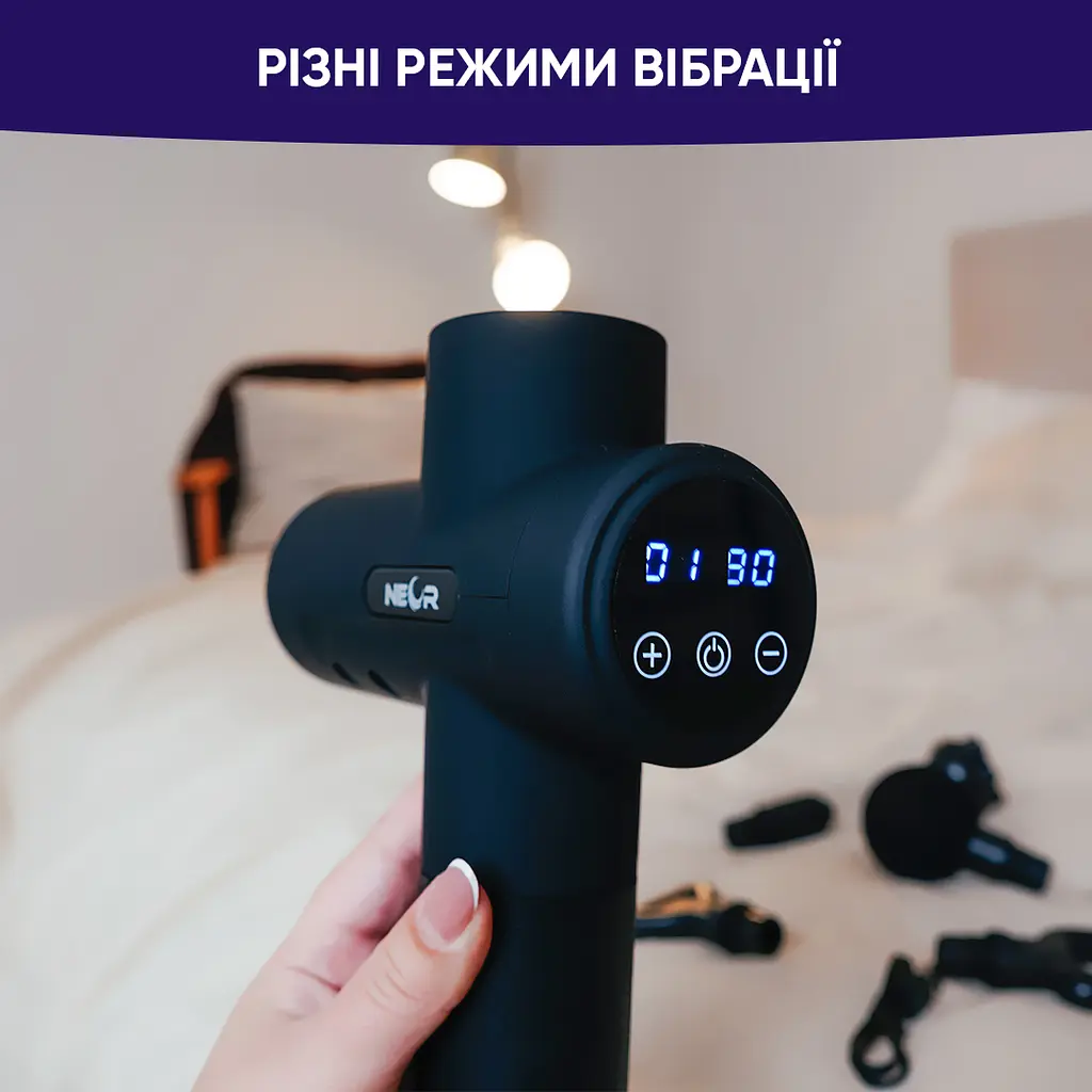 Масажер портативний Neor Pulse 26BK (22902023) - фото 10