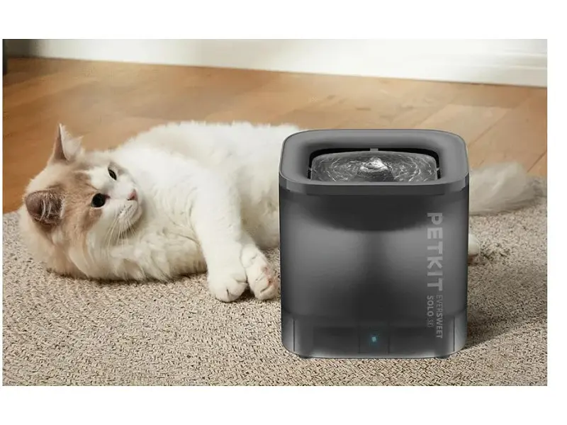 Смарт напувалка Petkit Eversweet Solo SE Smart Pet Drinking Fountain Dark Gray P4103S - фото 5