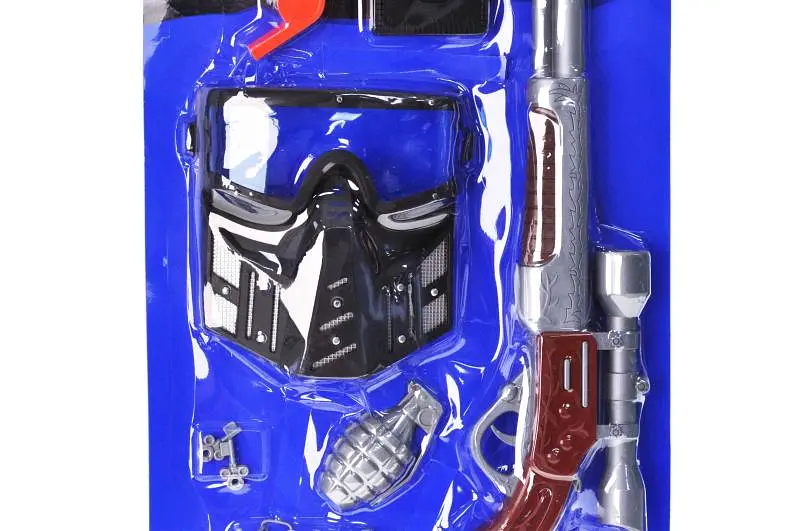 Поліцейський набір 999-4 на блістері р.65x29x3 см YG Toys - фото 2