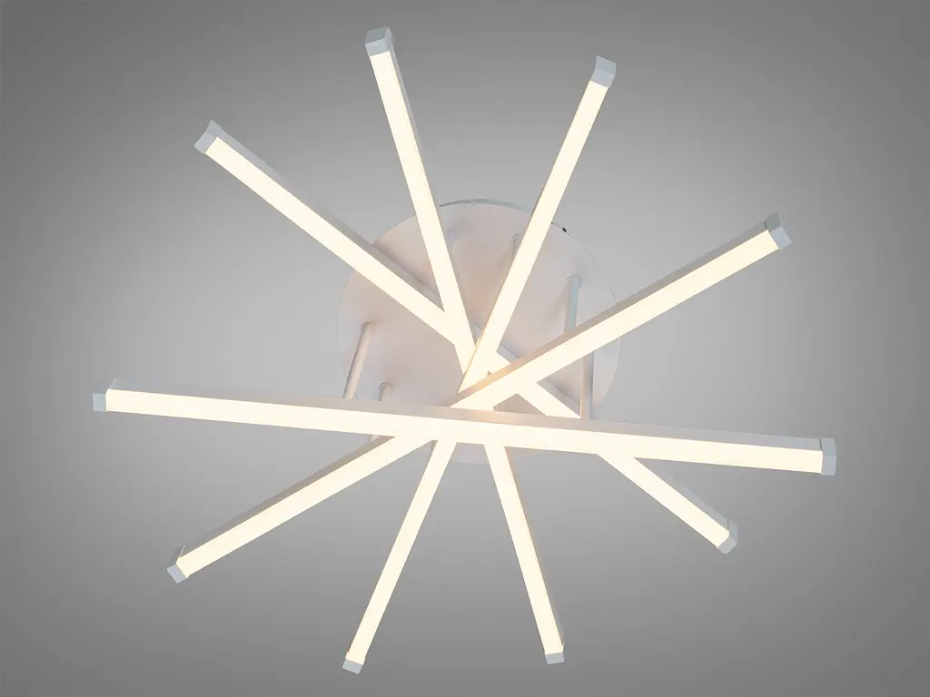 Стельова люстра Diasha біла LED 70W 5 модулів - фото 2