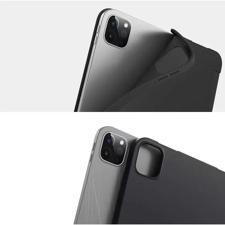 Чехол-книжка BeCover Tri Fold Soft TPU Silicone для Apple iPad Pro 11 2020/2021/2022 Black (709710) - фото 5