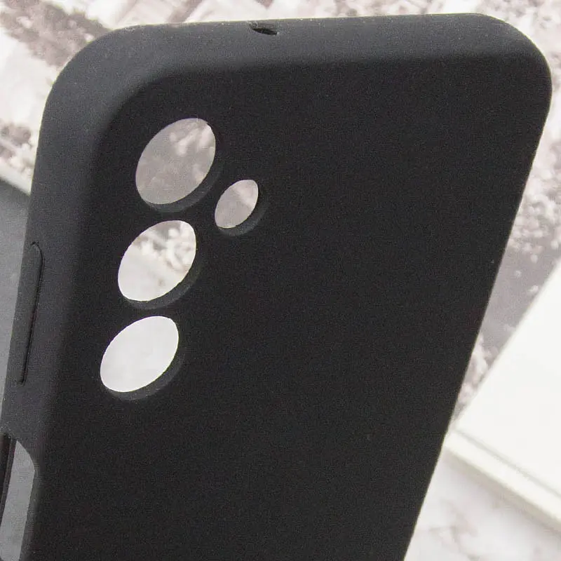Чохол Silicone Cover Lakshmi Full Camera (AAA) для Samsung Galaxy A05s Чорний / Black - фото 6
