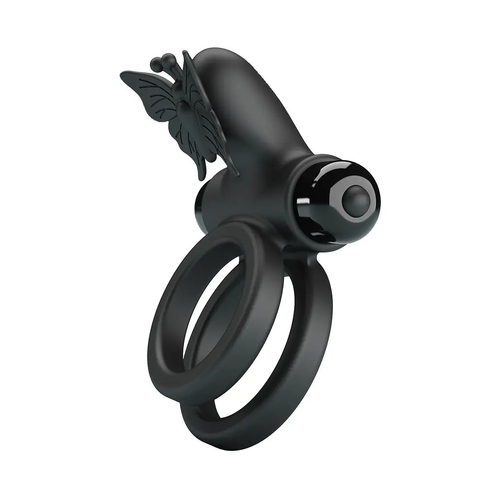 Ерекційне кільце - Pretty Love Passionate Ring IX Black - фото 3