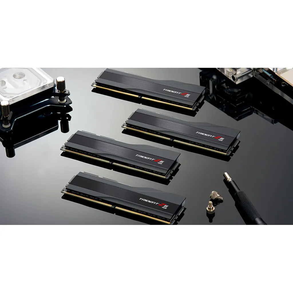 Модуль пам'яті для комп'ютера DDR5 32GB (2x16GB) 6400 Trident Z5 RGB Black G.Skill (F5-6400J3239G16GX2-TZ5RK) - фото 8