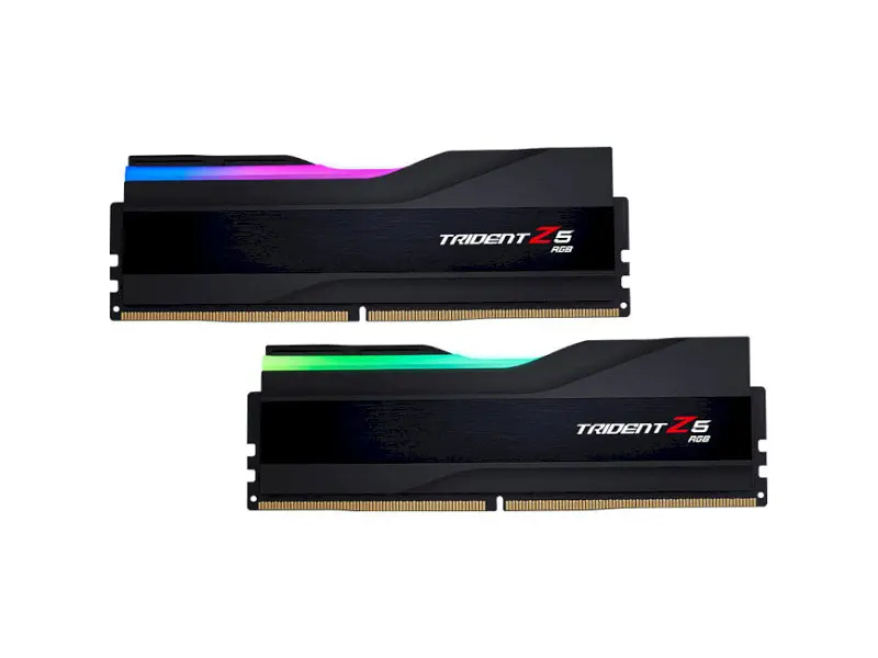 Пам'ять для настільних комп'ютерів G.Skill 32 GB (2x16 GB) DDR5 6400 MHz Trident Z5 RGB Black (F5-6400J3039G16GX2-TZ5RK) - фото 3