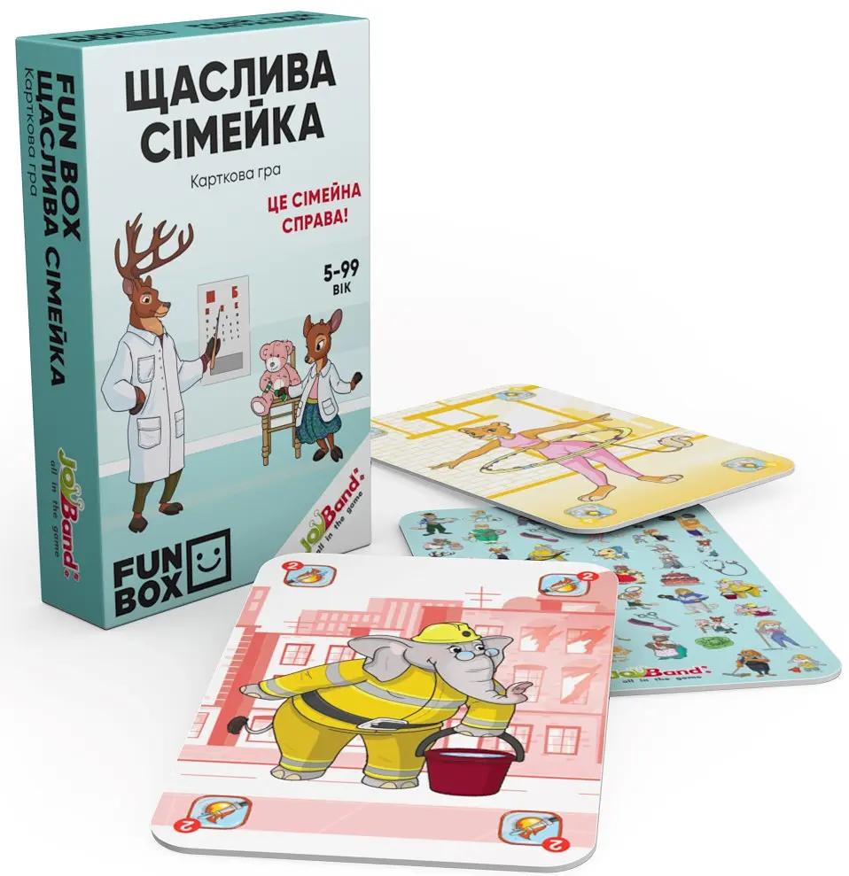 Настільна гра JoyBand FunBox Щаслива сімейка (FB0004) - фото 2