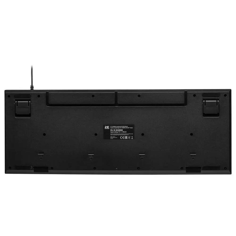 Клавіатура 2E KG300 LED USB Black (2E-KG300UB) - фото 3