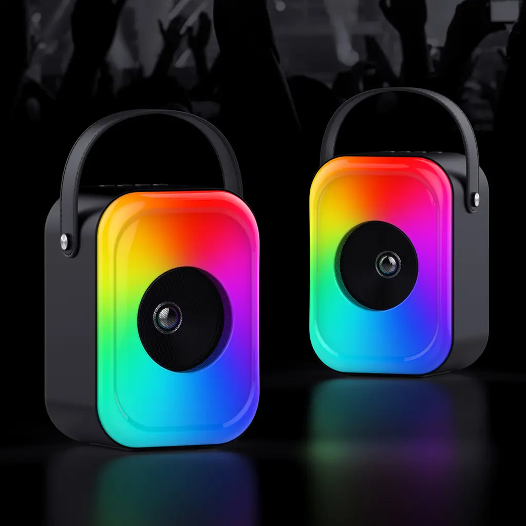 Портативная колонка Havit HV-SQ128BT 5W RGB black (HV-SQ128BT) - фото 7