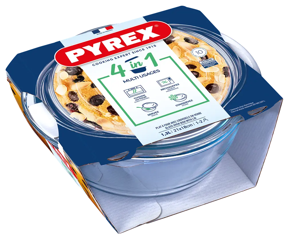 Кастрюля Pyrex с крышкой 1.3л kuh0016483 - фото 2