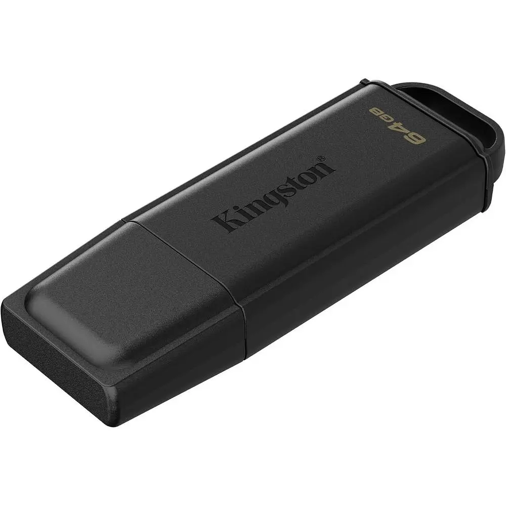 Флеш-накопичувач Kingston 64GB USB 3.2 Gen 1 DataTraveler Exodi a Black DTXG2/64GB (DTXG2/64GB) - фото 3