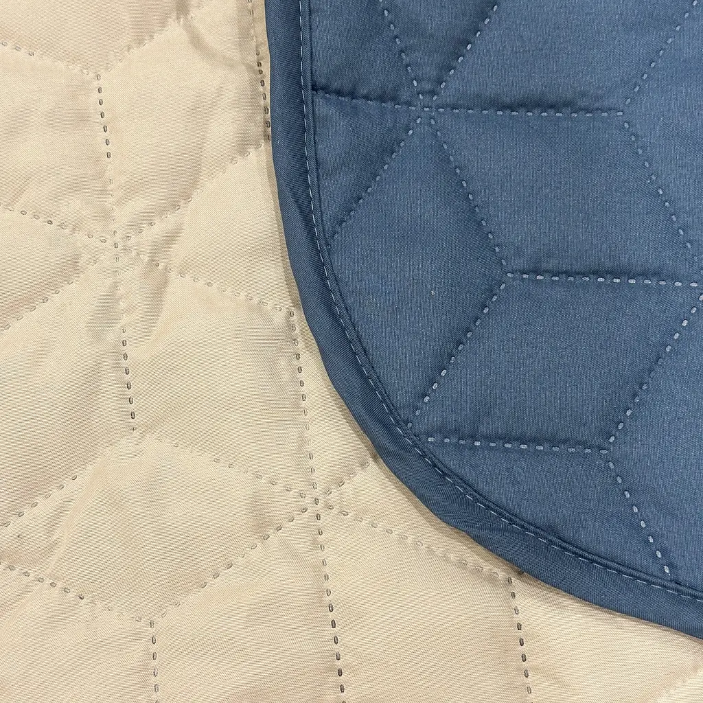 Покривало декоративне LeLit бежеве з бірюзовим 210х215 см (le2000000297880) - фото 8