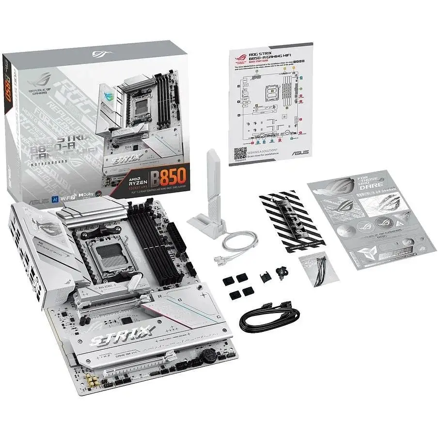 Материнська плата Asus Rog Strix B850-A Gaming WiFi Socket AM5 - фото 10