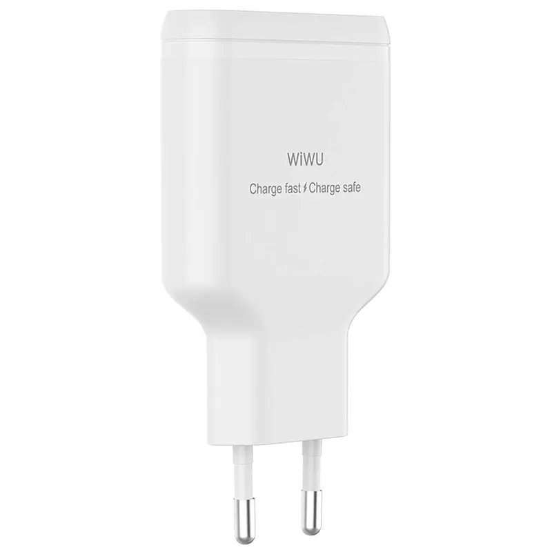 МЗП G034 Essen PD45W GaN (2USB-C) White Wiwu teh0029665 - фото 3