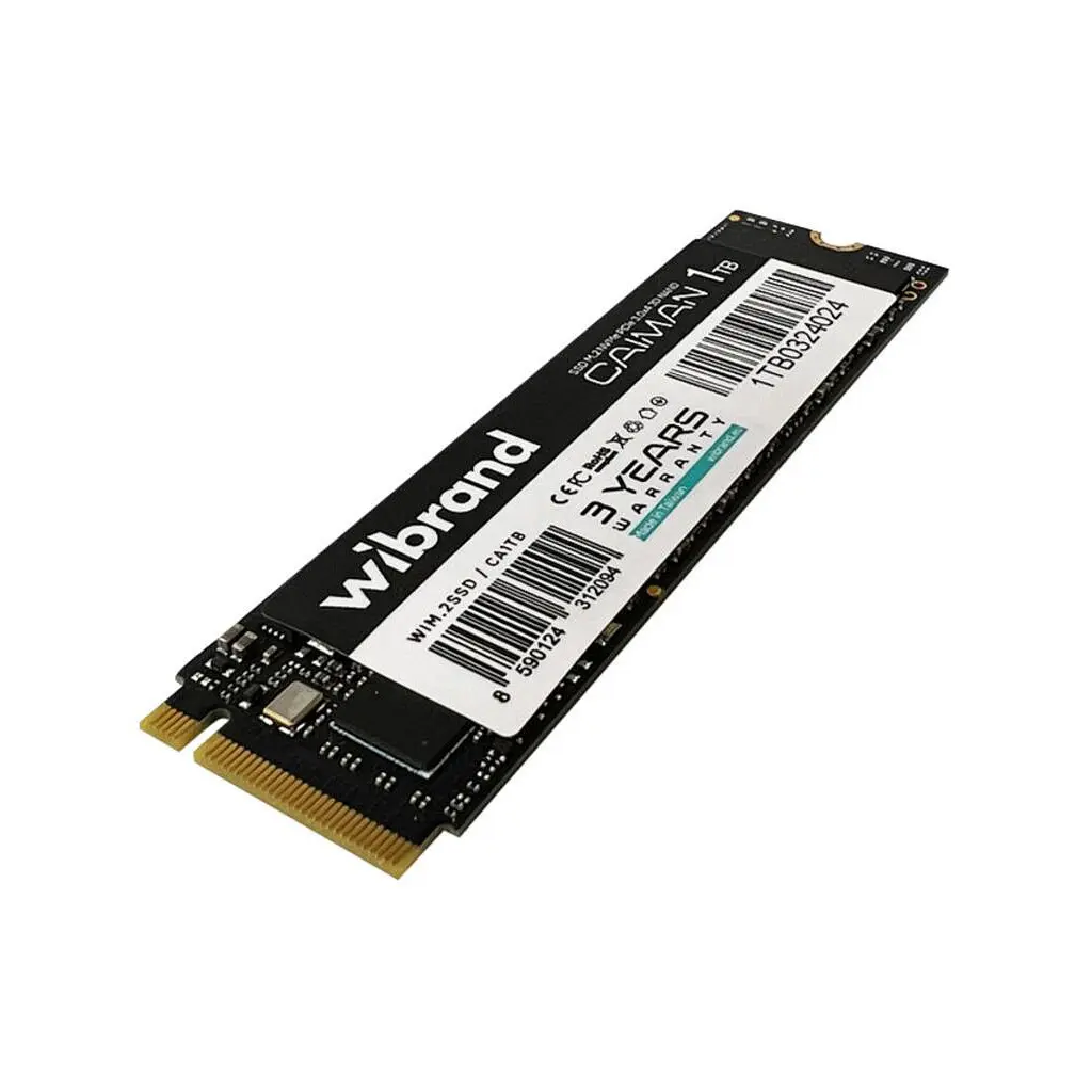 Накопичувач SSD M.2 2280 1TB Caiman Wibrand (WIM.2SSD/CA1TB) - фото 3