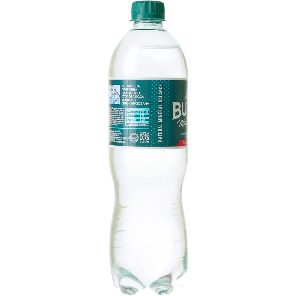 Вода Buvette №7 сильногазована 0.75 л - фото 4