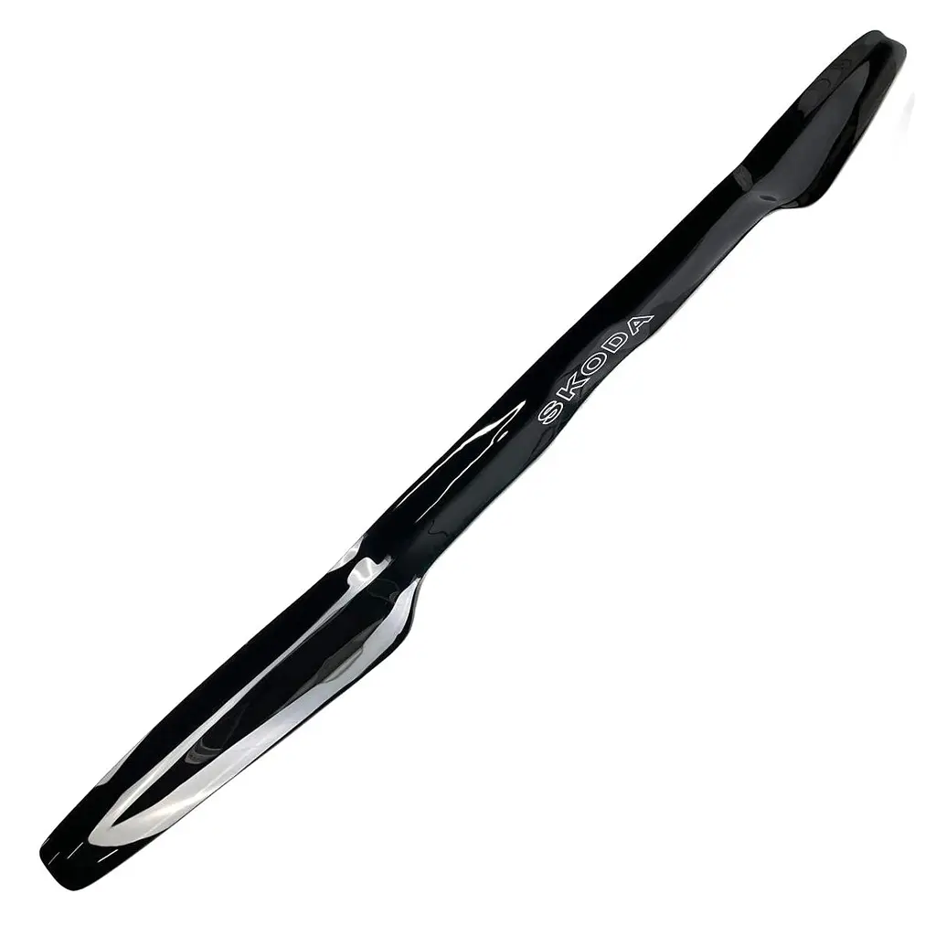 Дефлектор капоту мухобійка Skoda Octavia Tour 1997-2012 Voron Glass (MS10396) - фото 5