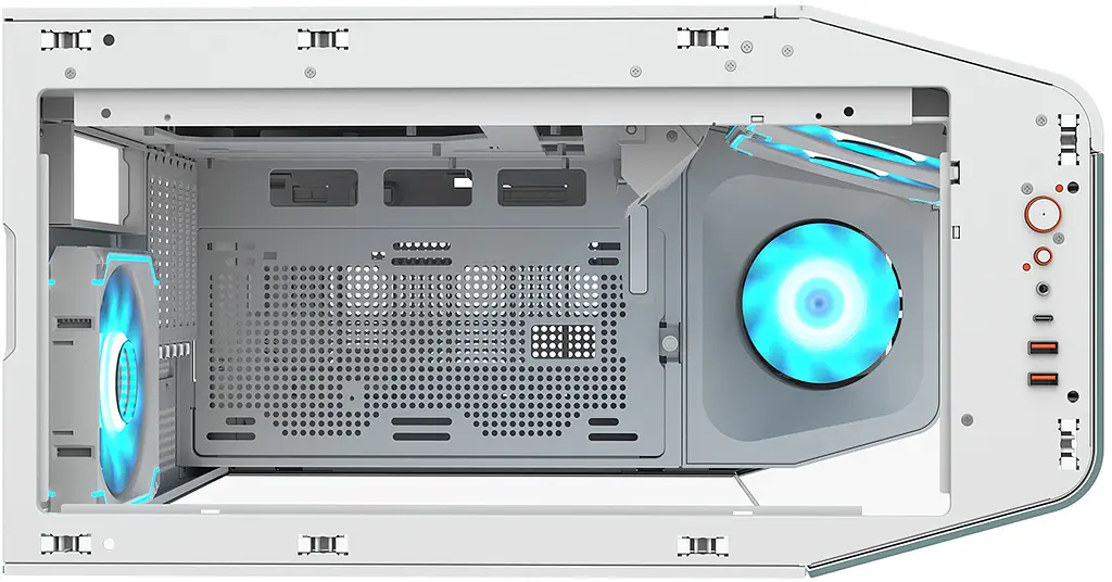 Корпус Cougar FV270 RGB White без БЖ - фото 6