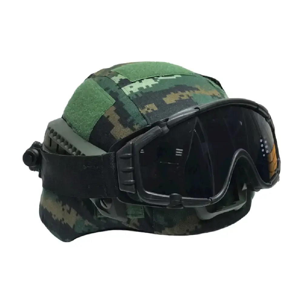Тактические очки маска FMA Si-Ballistic Googgles (с охлаждением) Black - фото 5