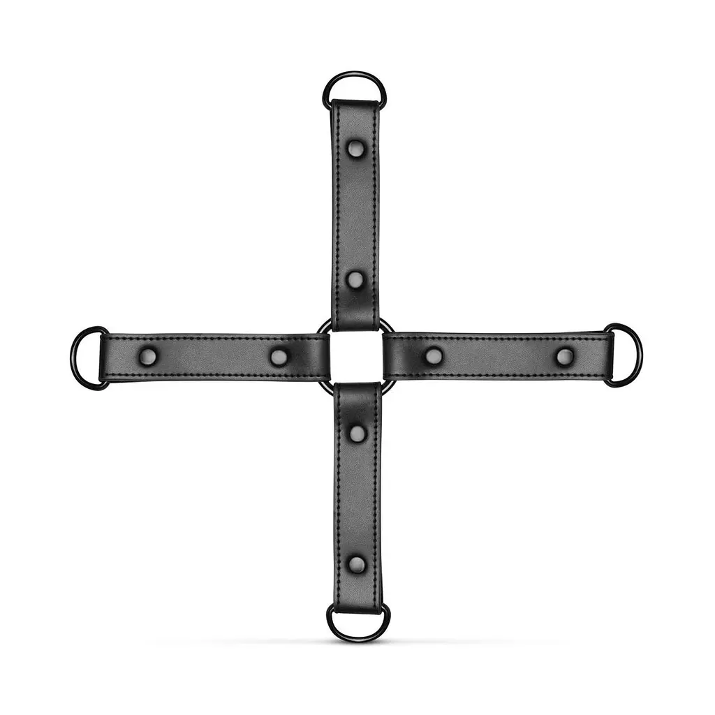 Фіксатор для рук та ніг Bedroom Fantasies Hogtie & Cuffs Set 4-Way Restrant Set - фото 2